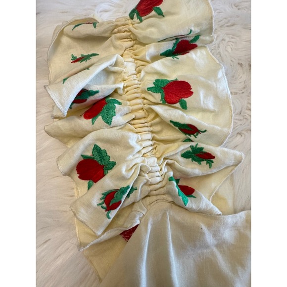 Tuckernuck Fanm Mon Alayna Linen dress size medium EUC - Picture 4 of 11